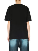 Kenzo Loose Fitting Cotton T Shirt "Kenzo Boke Heart"