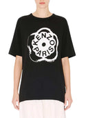 Kenzo Loose Fitting Cotton T Shirt "Boke Flower 2.0"