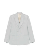 Eleventy Double Breasted Linen Suit