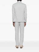 Eleventy Double Breasted Linen Suit