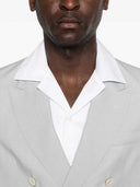 Eleventy Double Breasted Linen Suit