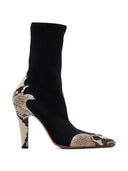 Paris Texas Belle Snakeskin Effect Ankle Boots