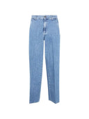 Lardini Men`s Washed Denim Pants