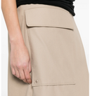 Gonna Courrèges Utility Fibbia Cotone