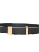 Lardini Belt With Gold Tone Buckle