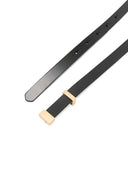 Lardini Belt With Gold Tone Buckle