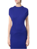 Rückenfreies Abendkleid von Tom Ford mit Flügelärmeln und Schleppe