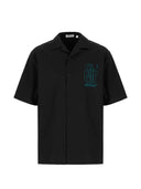 Off White Poplin Shirt With Arrow Print