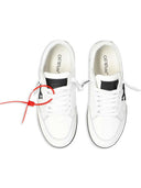 Off White Vulcanized Sneakers