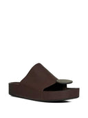 Uma Wang Leather Flat Sandals