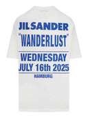Jil Sander Cotton T Shirt With Photo Print