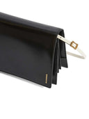 Jil Sander Small File Leather Shoulder Bag