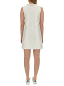 Versace Mini Duchesse Dress With Crystals