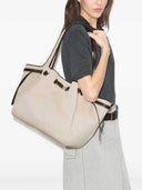Tory Burch Romy Canvas Tote Bag