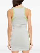 Casablanca Sleeveless Dress With A Quarter Zip