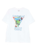 Casablanca Printed Jersey T Shirt