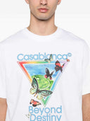 Casablanca Printed Jersey T Shirt