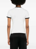 Courreges تي شيرت مع التطبيق