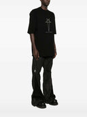Rick Owens Drkshdw Star Print Crew Neck T Shirt