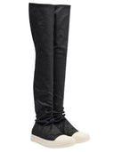 Rick Owens Drkshdw Denim Boots High Sock Sneakers