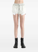 Rick Owens Drkshdw Mist Colored Drawstring Shorts