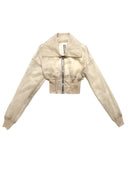 Kurze Jacke von Rick Owens mit transparentem Finish