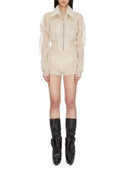 Kurze Jacke von Rick Owens mit transparentem Finish