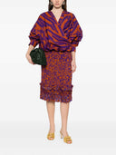 Dries Van Noten Skirt 00330 Scotts Emb 3006 W.W. Skirt