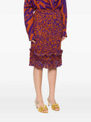 Dries Van Noten Skirt 00330 Scotts Emb 3006 W.W. Skirt