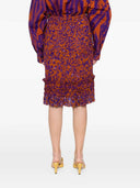 Dries Van Noten Skirt 00330 Scotts Emb 3006 W.W. Skirt