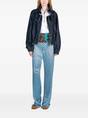جاكيت من الدنيم مكشكش من Dries Van Noten