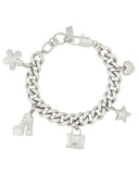 Marc Jacobs "The Mini Icon Charm" Chain Bracelet