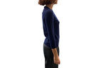 La Rose La Rose Maglia 3/4 Cashmere Blue