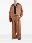 Gestreiftes Hemd von Dolce & Gabbana mit Applikation