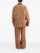 Gestreiftes Hemd von Dolce & Gabbana mit Applikation