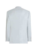 Dolce & Gabbana Zweireihige Viskose-Shantung-Jacke