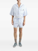 Gestreiftes Hemd von Dolce & Gabbana mit Applikation
