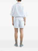 Gestreiftes Hemd von Dolce & Gabbana mit Applikation
