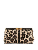 Dolce & Gabbana Marlene Leopard Print Goatskin Shoulder Bag