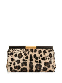 Dolce & Gabbana Marlene Leopard Print Goatskin Shoulder Bag
