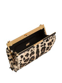 Dolce & Gabbana Marlene Leopard Print Goatskin Shoulder Bag