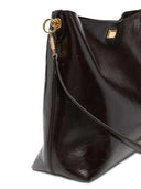 Dolce & Gabbana Umhängetasche mit Logoplakette