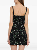 Dolce & Gabbana Floral Print Ruffle Dress