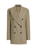 Dolce & Gabbana stripete dobbelspent jakke