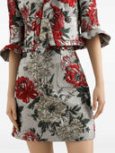 Dolce & Gabbana Floral Print Skirt