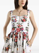 Dolce & Gabbana Floral Midi Dress