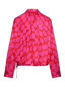Dries Van Noten Camicetta Dries Van Noten A Maniche Lunghe Con Allacciatura Allacciata