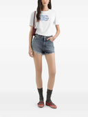 Dolce & Gabbana T Shirt With Logo And Floral Detail