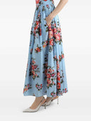 Dolce & Gabbana Langes Blumenkleid