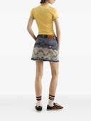 Dolce & Gabbana Miniskirt With Lace Inserts